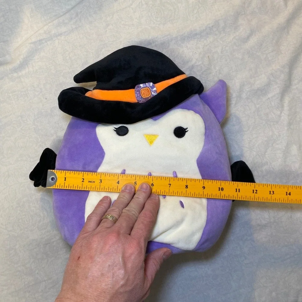 Squishmallows Holly Owl Halloween Trick Or Treat Candy Pail Plush 12